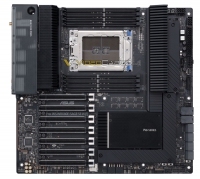 Гигантская плата Asus для очень редких процессоров AMD. Появилось первое изображение Asus WRX80 Pro WS Sage SE